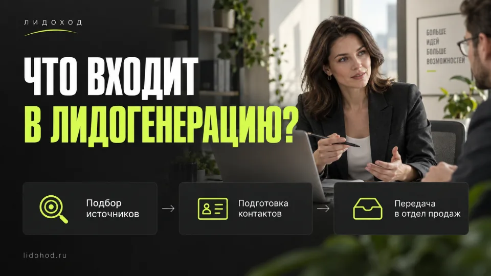 Что входит в услуги лидогенерации